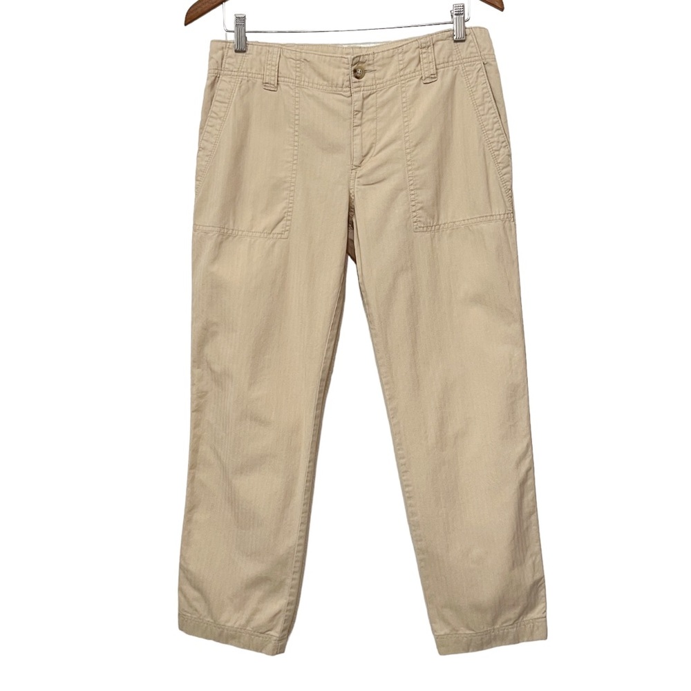 Lauren Ralph Lauren Preppy Pants Womens 4 Khaki Minimalist Classic Academia